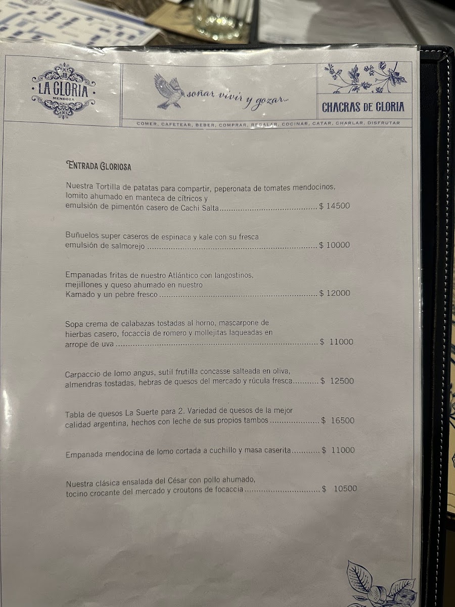 Menu La Gloria Cantina Cool-10