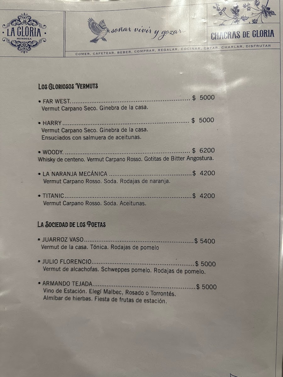 Menu La Gloria Cantina Cool-4